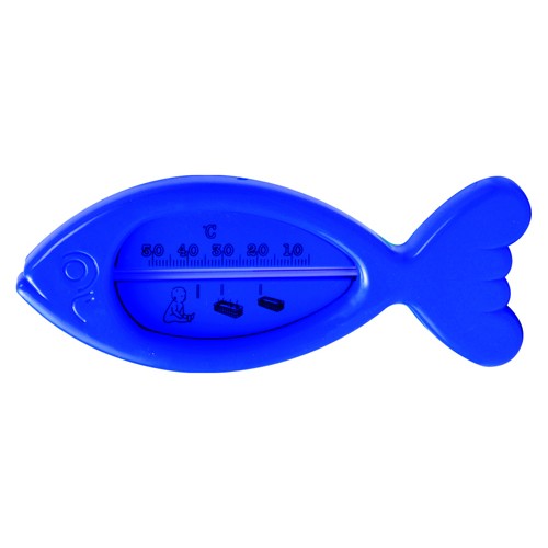 Bild zu badewasserthermometer fisch blau